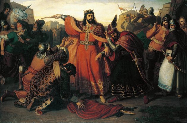 III. Béla Imrének (fent) szánta a magyar trónt, míg kisebbik fiára, Andrásra a halicsi fejedelemséget és egy keresztes hadjáratot hagyott
