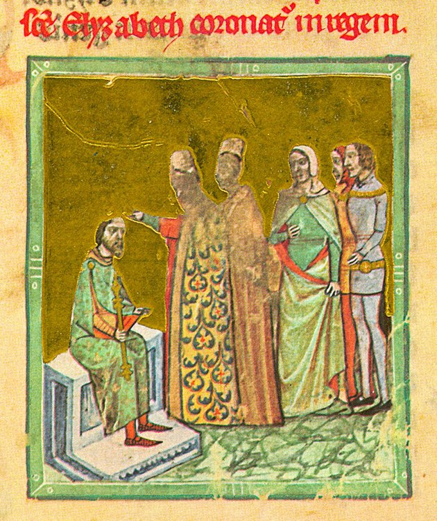 II. András koronázása