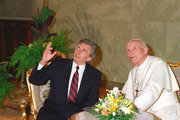 Antall József és II. János Pál pápa 1991-ben