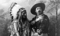 Buffalo Bill és Ülő Bika 1895-ben