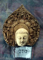 A Jecsengnél talált Buddha-szobrok egyikének feje