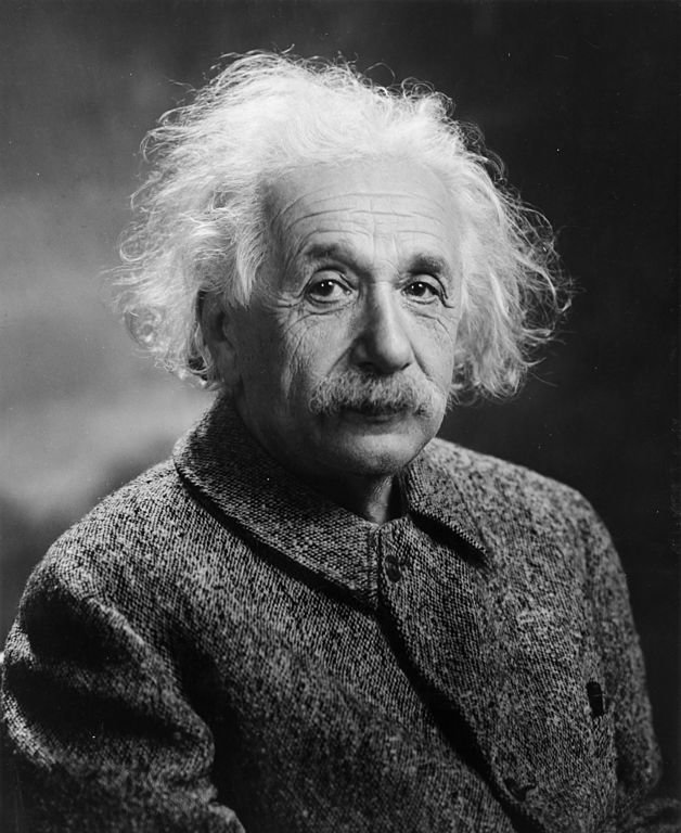 Albert Einstein 1947-ben