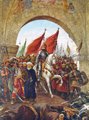 II. Mehmed és katonái bevonulása Konstantinápolyba