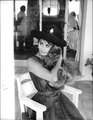 Sophia Loren egy fenséges bundájú állattal