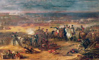 A waterlooi csata Sir William Allan olajfestményén