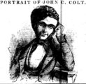 John Caldwell Colt könyvelő portréja