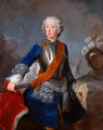 Antoine Pesne festménye a 24 éves trónörökösről (1736)