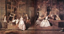 Jean-Antoine Watteau: Edme François Gersaint boltjának cégére