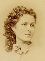 A fiatal színésznő 1866-ban
