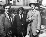 Modigliani, Picasso és André Salmon Párizsban, 1916 