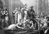 A kivégzés egy 19. századi metszeten