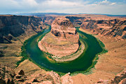 A Colorado folyó Patkó-kanyarulata Arizonában (foto:wikipedia/User:Moondigger/CC BY-SA 2.5)