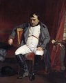 Napóleon lemondása után Fontainebleau-ban, 1814. április 4. (1845)