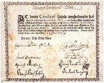 Svéd bankjegy 1666-ból