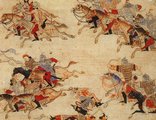 Mongol lovasok középkori ábrázolása