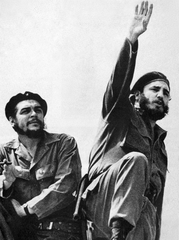 Che Guevara és Fidel Castro 1961-ben