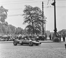 Az Autóklub Budapesti Grand Prix-je a Felvonulási téren, 1963-ban (Fortepan / Bauer Sándor)