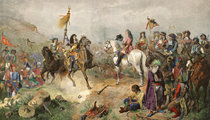 Wilhelm Camphausen festménye Bádeni Lajos őrgrófról és Lotaringiai Károly hercegről