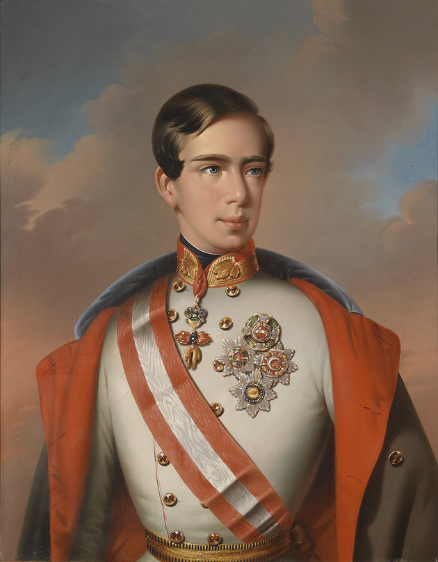 A fiatal uralkodó 1851-ben, mindössze huszonegy évesen