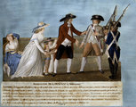 XVI. Lajos letartóztatása Varennes-ben (Jean-Baptise Lesueur)