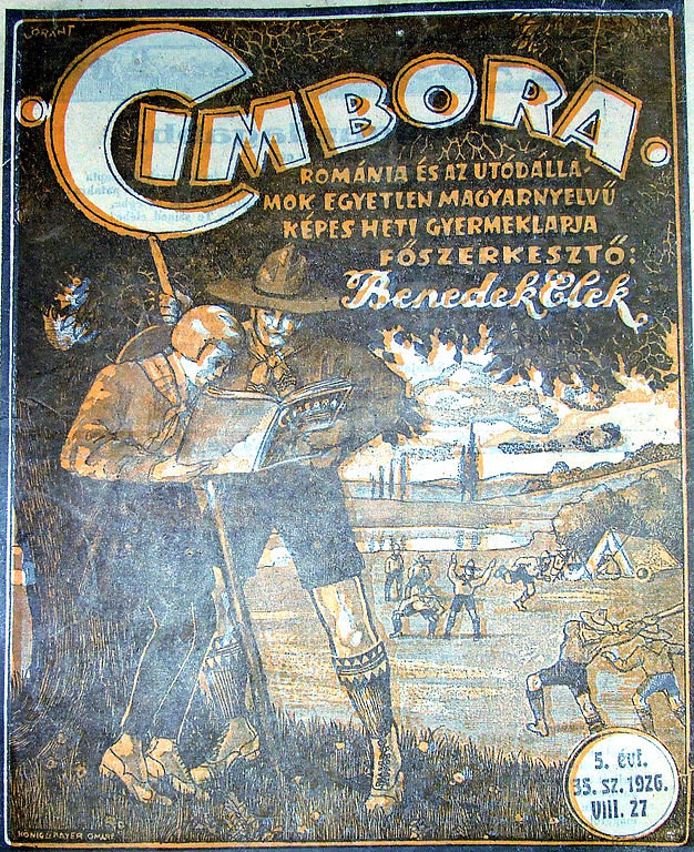 A Cimbora címlapja (1926)