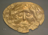 Halotti maszk a mükénéi királysírok egyikéből, i. e. 16. század