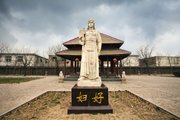 Fu Hao szobra Kínában