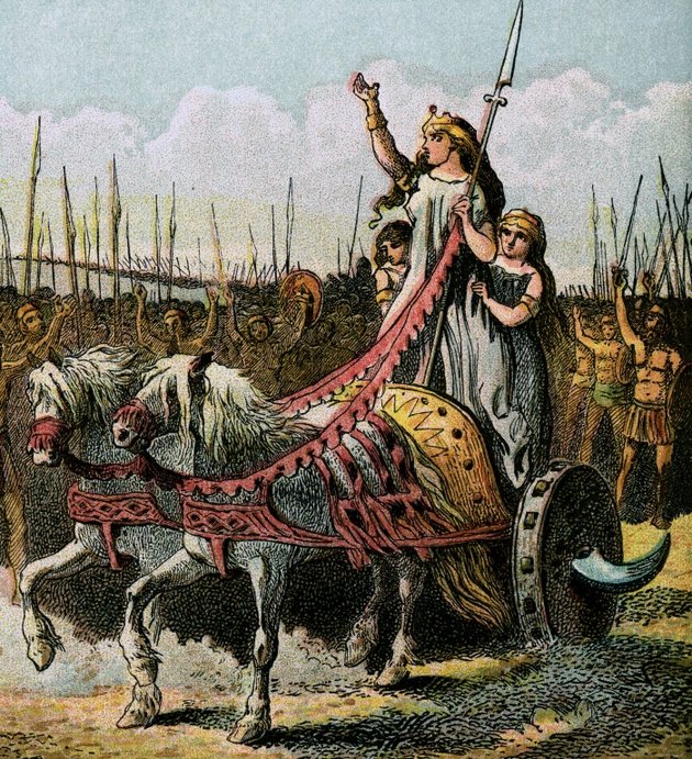 Boudica, az icenusok királynője (19. század)