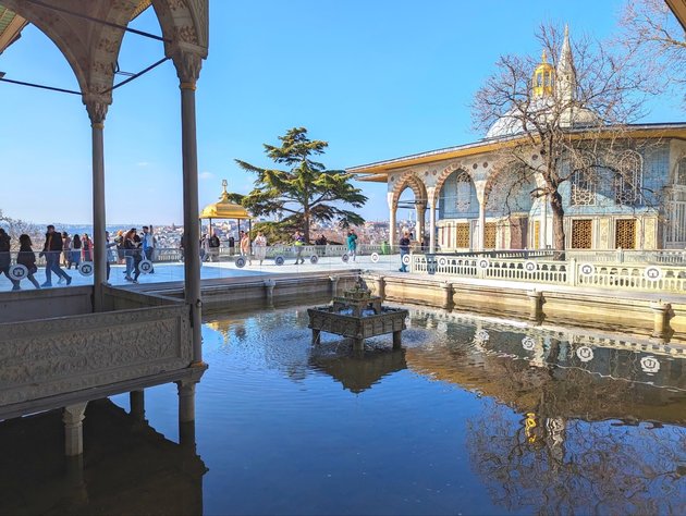 A Topkapi palota Bagdad pavilonja