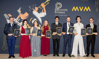 A Junior Prima Díj magyar zeneművészet kategóriájának 2024-es díjazottjai (kép forrása: MVM Zrt.) 